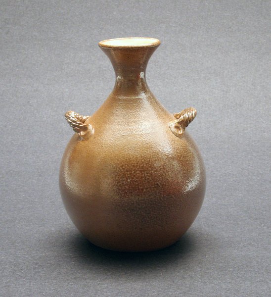 086 7-inch Salt-fired Stoneware DE Vase.jpg